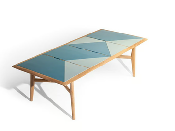 THE SECRET GARDEN - Rectangular teak garden table with stoneware top by Poltrona Frau - view 3